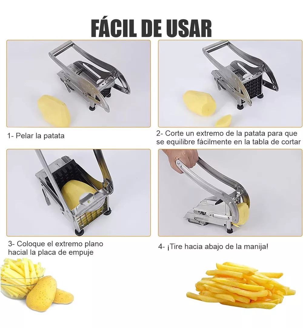 Miniatura 4 de Cortador de papas  Zanahoria